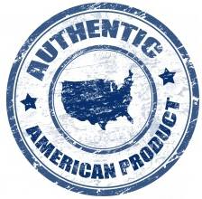 Authentic America Blue Circle